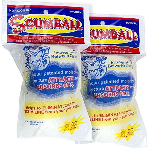 Horizon Scumball Pool & Spa Scum Eliminating Ball (2 Packs of 2), The Original USA Patented Reusable Scumball Used for Over 20 Years in The Pool and Spa Industry, HV-SB2PK - Image 4