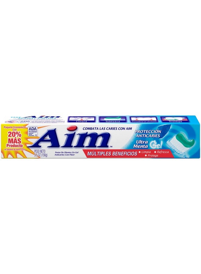 Aim Cavity Protection Toothpaste Mint Gel 5.5 Ounce (Pack Of 3) - Image 3
