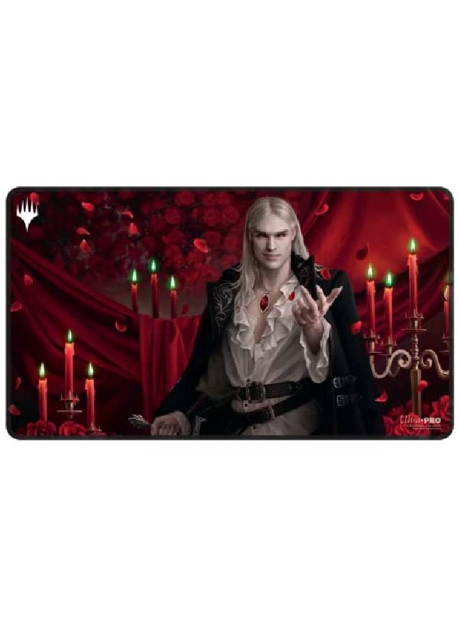 Ultra Pro Magic The Gathering Innistrad Crimson Vow Stitched Playmat V2 Featuring Sorin Great For Card Games And Battles Against Friends And Enemies Perfect For At Home Use As A Mousepad For Pc - Image 1