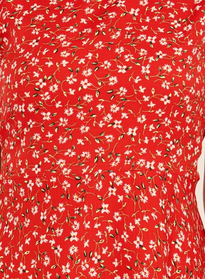Styli Floral Midi Dress  - Image 4