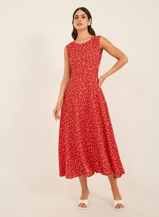 Styli Floral Midi Dress  - Image 2
