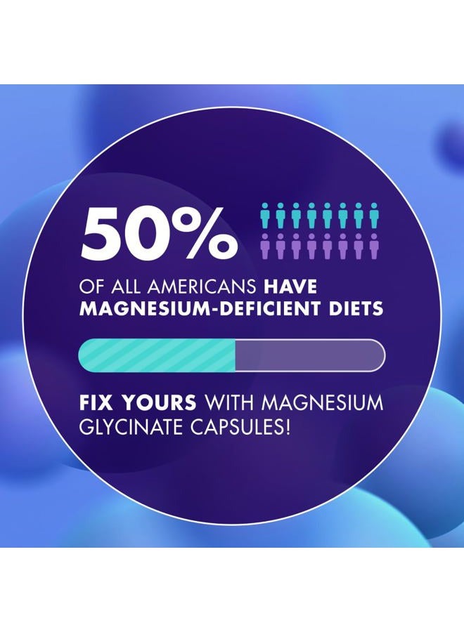SECRET ELEMENT Magnesium Glycinate 500MG Capsules, Magnesium Supplement for Adults & Kids with Kava Kava, High Absorption, Vegan & Non-GMO, 120 Capsules - Image 5