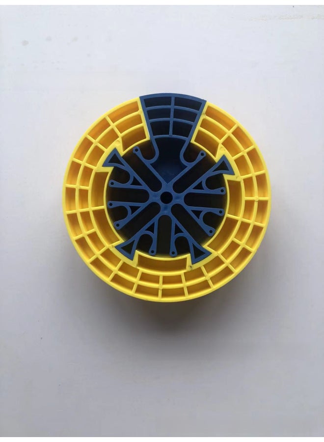 Wire Combing Machine Cable Comb Dresser Cable Comb Wire Sorting-Color:Yellow Blue