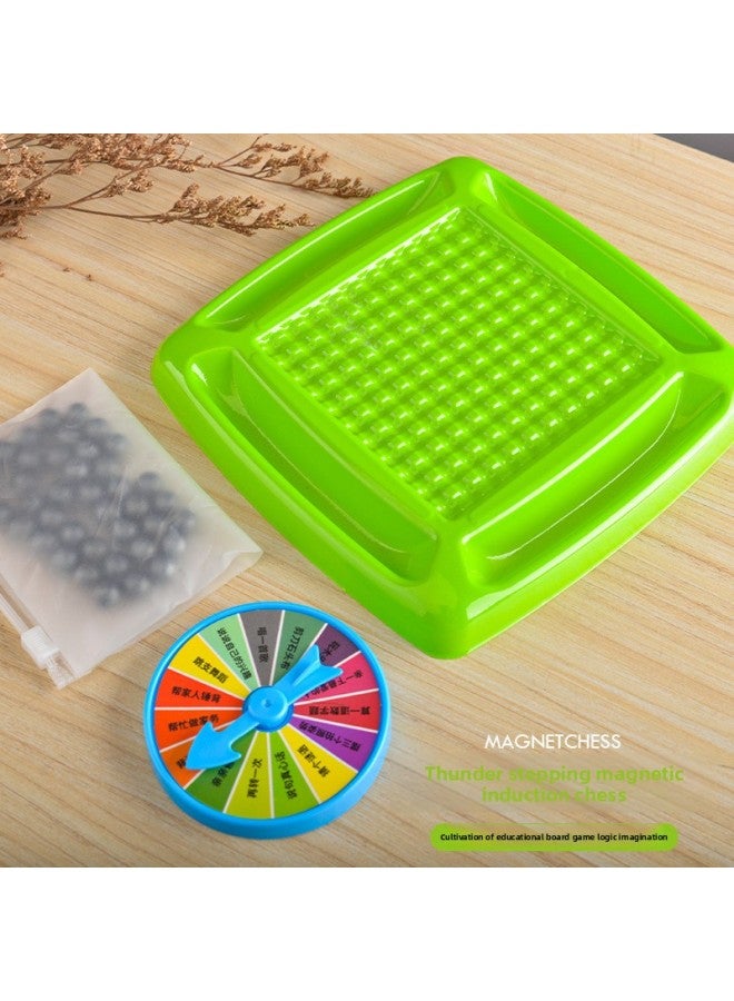 Cross-border Thunder Magnetic Effect Chess Game Interesting Magnetic Induction Chess Red Board Children's Desktop Game Toys
