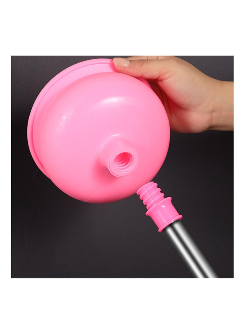 KASTWAVE 2 قطع مكبس مرحاض، مكبس طويل المقبض، مكبس صرف لإزالة السدادات ergonomي، مكبس حمام مع شفط قوي، أداة فك انسداد للمطبخ، حمام، دش - أزرق - Image 3