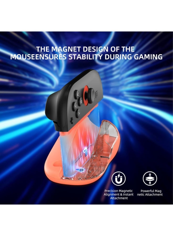 جاي واي إس Gaming Controller Mouse for Switch 2 Joy-Con 2,Magnetic Portable Joy-Con Game Mice with Hand ly Fit for Nitendo Switch 2 Console Accessories - Image 5