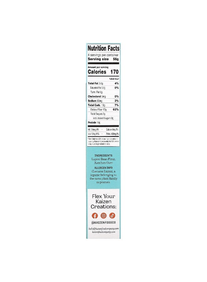 Kaizen, Ziti, Gluten Free, High Protein, Low Carb, Plant-Based, Even Fewer Carbs, 8 oz (226 g) (Packaging may vary) - Image 2