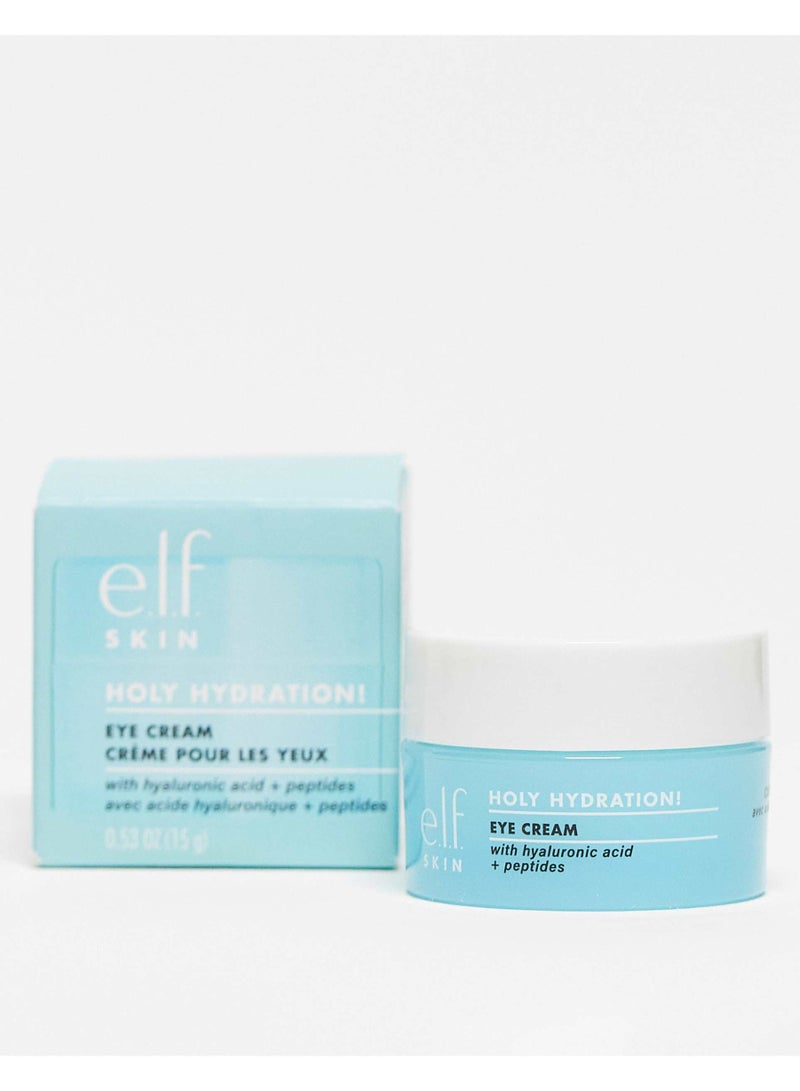 elf SKIN Holy Hydration Eye Cream ,Mini Rich Hydrating Eye Cream For Minimizing Dark Circles - Image 1