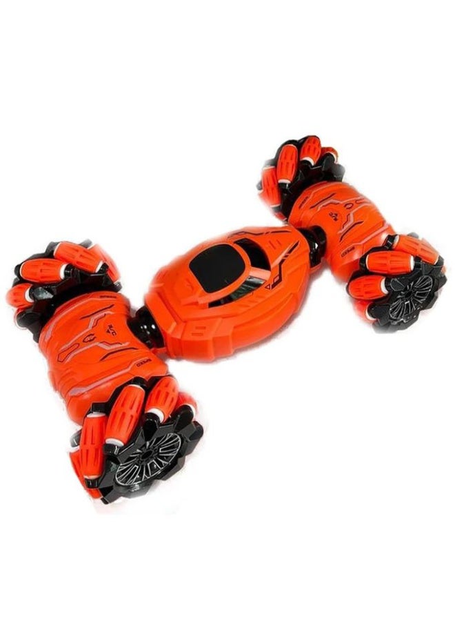 سيارة تحكم عن بعد للأطفال تحكم ريموت كنترول وساعه يد ، قابلة للتحول، تصميم رياضي،360درجة ، متعدد الالوان - Image 5