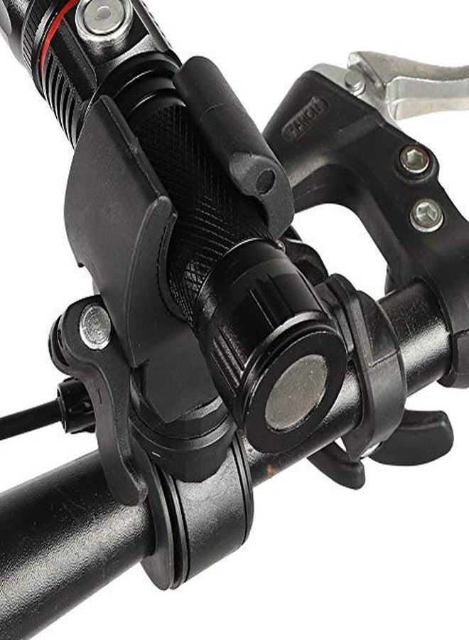 VGEBY1 Bike Flashlight Clip, Torch Clamp Mount Flexible Flashlight Mount Holder Handlebar for Flashlight Umbrella U Lock Bracket 1.8-3.5cm Diameter - Image 4