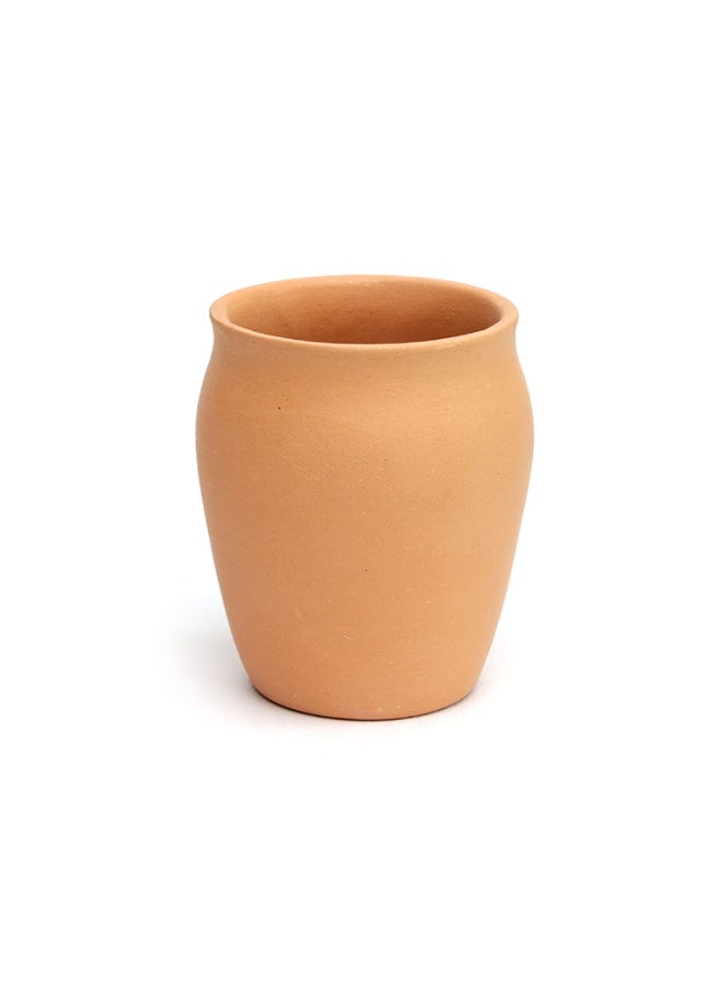 ARK - Terracotta Clay Kulhad Cups Set | Handcrafted Earthenware Kullhad | Eco-Friendly | Chemical-Free | PH Balancing | Naturally Preserved Flavor | Gifting | Serving Set | Each 200 ml - Image 2