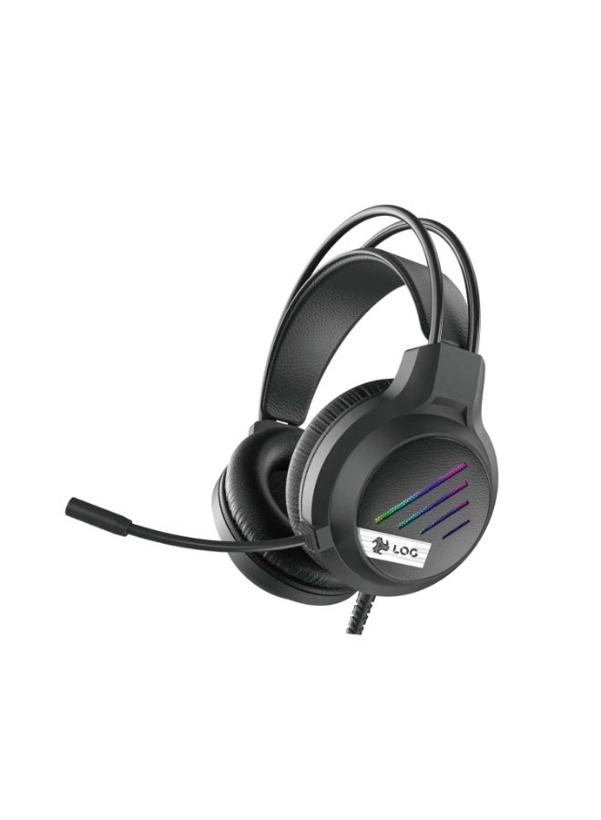 LOG H412 Wired Gaming Headset for PC & PS5 & PS4, Xbox, Nintendo Switch - Image 1