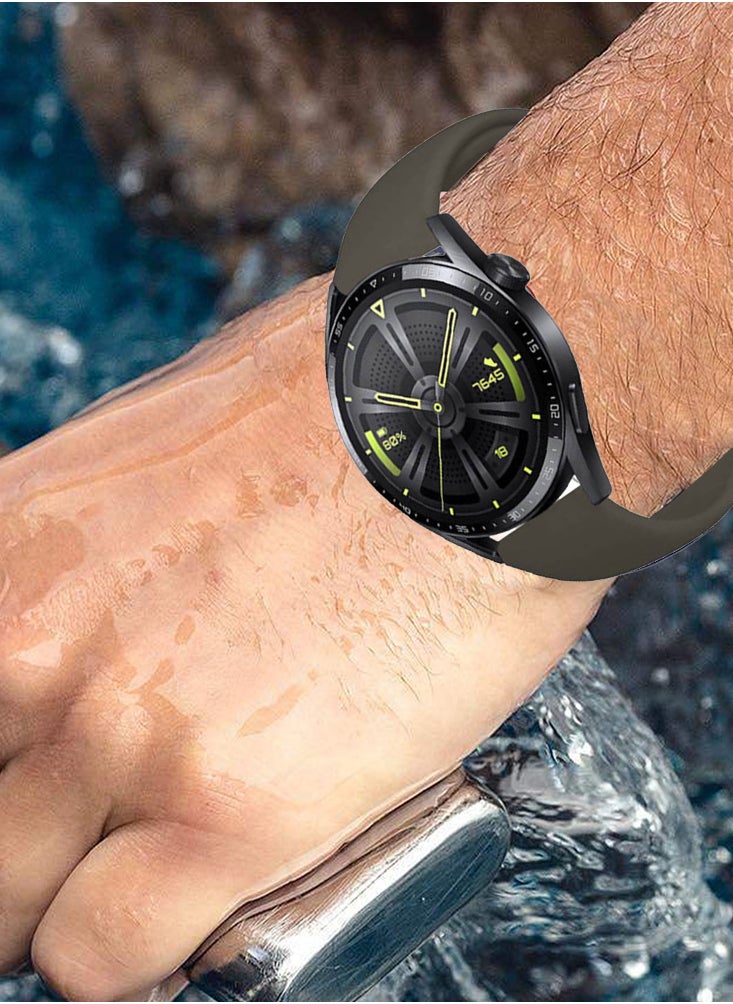 Perfii 3pcs Watchband Bundle Compatible with all Samsung, Huawei, Amazfit, Fitbit and Honor with 22mm band size  - Image 3