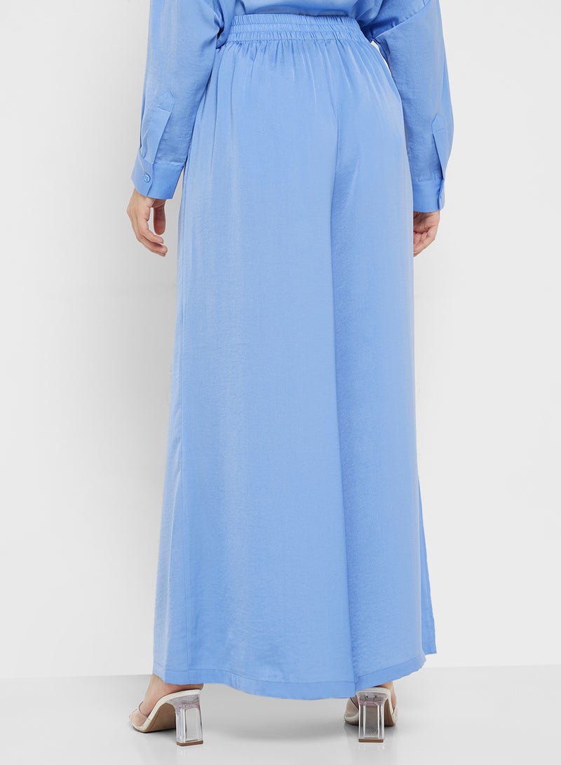 French Connection Damasco Air Flo Poly Wide Trsr - Image 2