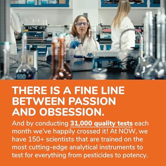 now Supplements, L-Tyrosine 750 mg, Supports Mental Alertness*, Neurotransmitter Support*, 180 Veg Capsules - Image 4