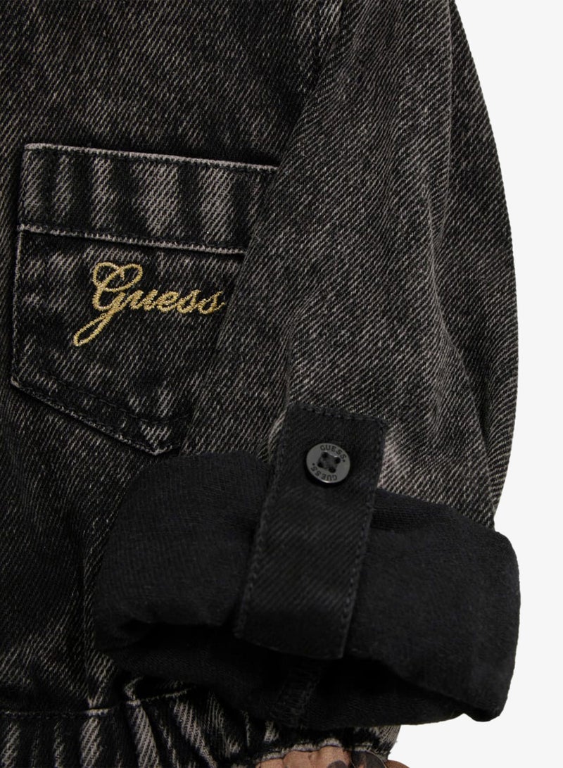 جس فستان تنورة مكشكش للأطفال - Image 4