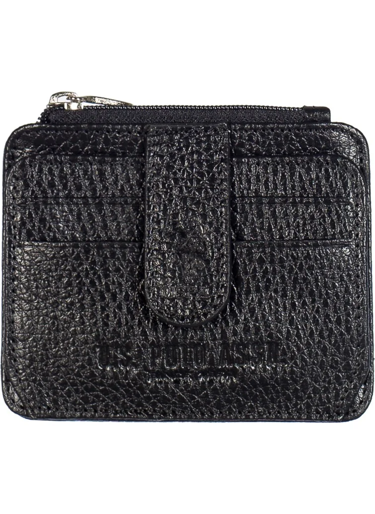 U.S. Polo Assn. BASE. Polo Assn. Men's Card Holder PLCZ7657 Black