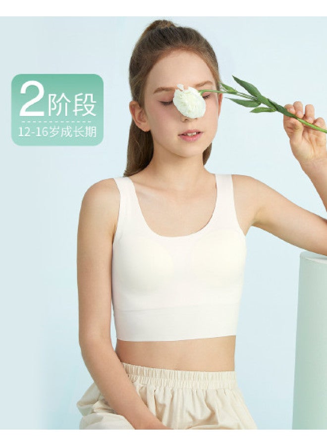 Long time companion extended Length Training Bra For Teens 12-16 Years - Stage 2 High-stretch Yoga Camisole - Image 1