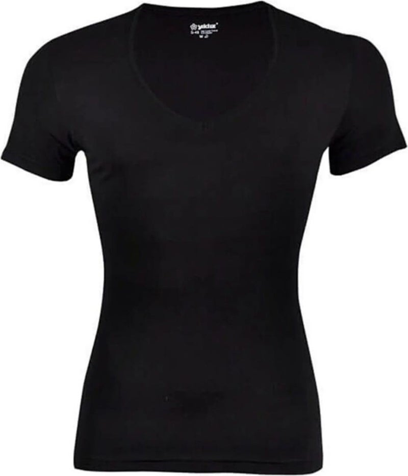 Yıldız Yildiz 356 Men's Lycra Deep V Neck Undershirt 12 Pieces 
