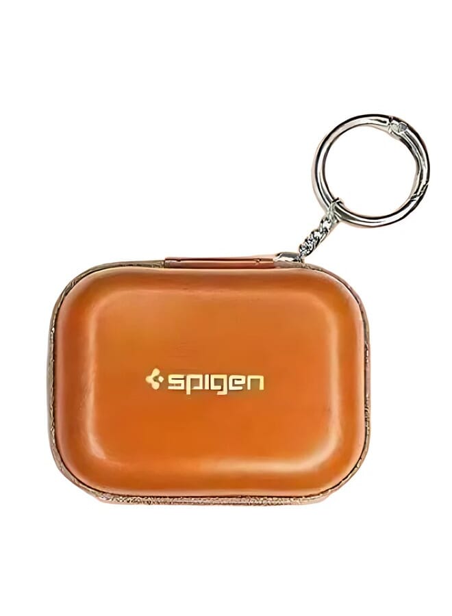 Spigen Universel Leather Case Cover For AirPods Pro Brown  - Image 1