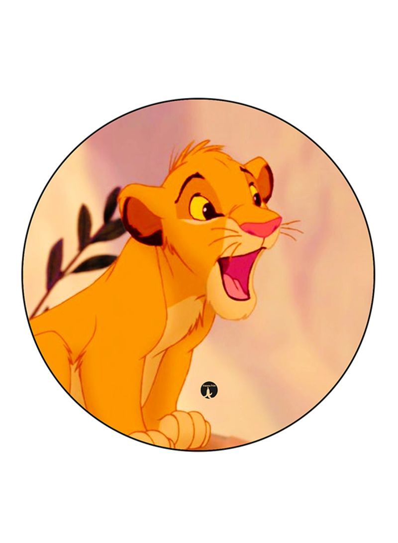 Disney Printed Mouse Pad Round  Multicolour
