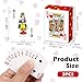HaiFafafaing 3 Decks Mini Playing Cards 165 Mini Deck Of Cards Portable Miniature Poker Card Smal Playing Card For Adults Party Favor Tiny Deck Of Novelty Party Gift For Christmas New Year Travel Fun - Image 4