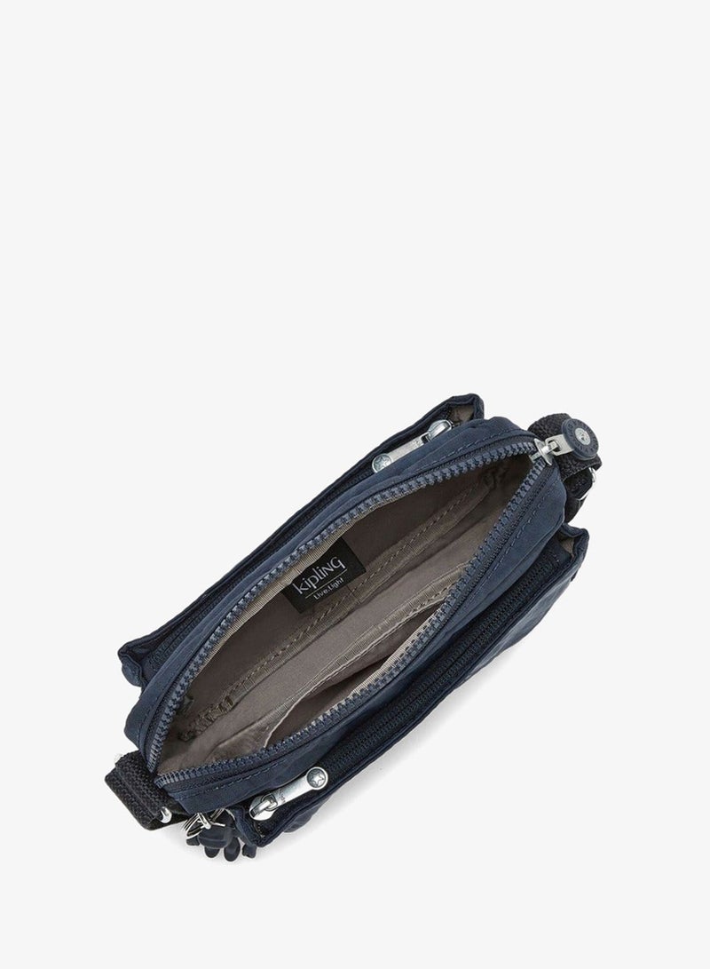 kipling Abanu Blue Bleu 2 Small Crossbody Bag - Image 3