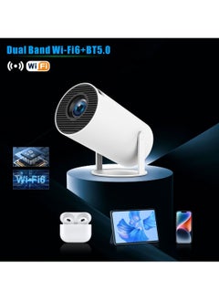 Generic NEW 2024 HY 300PRO Projector 4K UHD Smart Mini Projector Android 11.0, Dual WiFi, LCD High Brightness for Home Theater & Outdoors with 180° Projection Angle  - Image 4