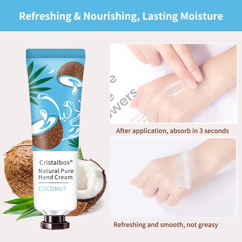 Cristalbox 28 Pack Hand Cream Gifts for Women,Stocking Stuffers for Women,Teen Girls,Christmas Gifts for Teacher,Appreciation Gifts Bulk Gifts,Natural Plant Travel Size Lotion Hand Cream for Dry Cracked Hands - Image 5