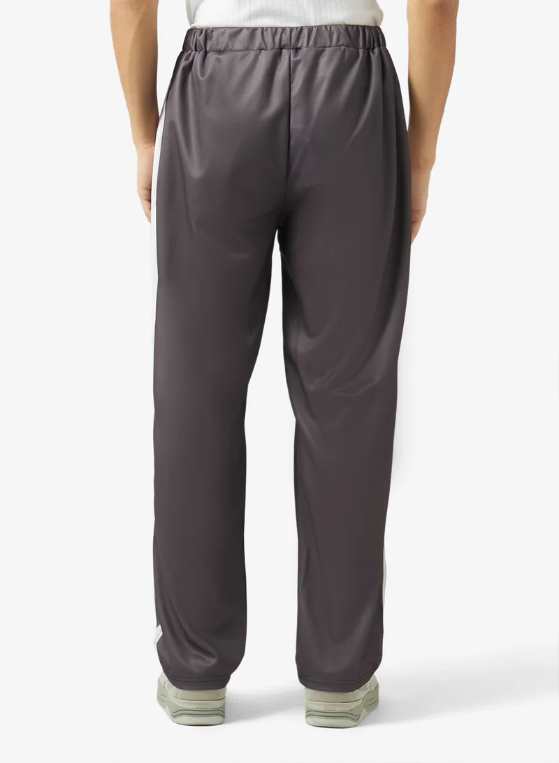 Seventy Five  Stripe Detail Extreme Oversized Joggers for Men | Best Price UAE