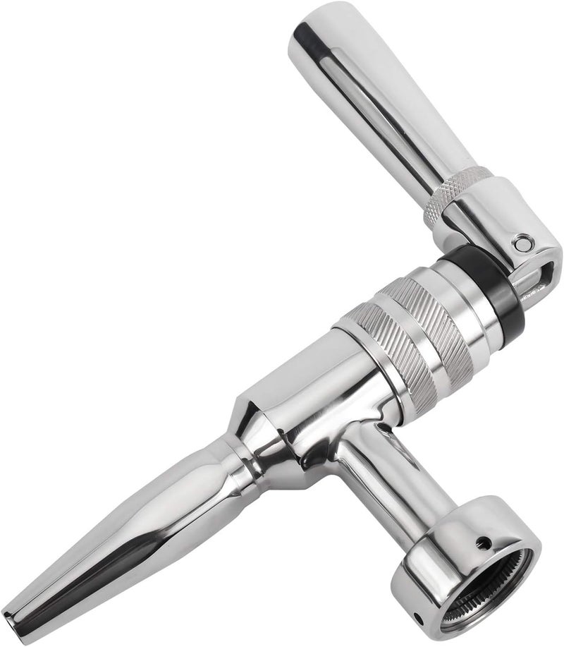 HighFree Stout Beer Faucet, Nitro Coffee Faucet, All 304 Food Grade Stainless Steel Homebrew Beer Stout Tap for Kegging - Image 2