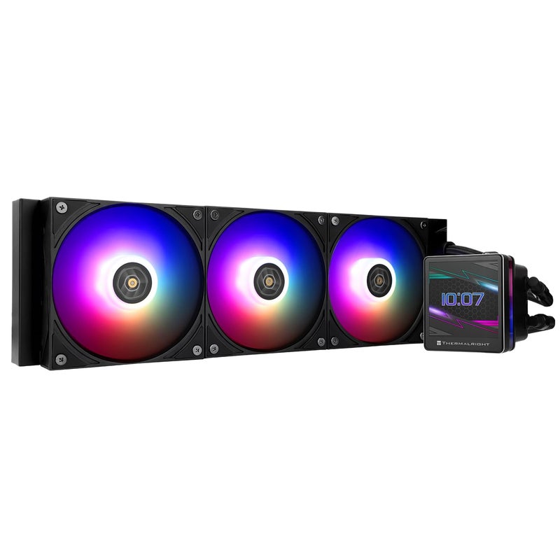 Thermalright Grand Vision 360 ARGB Black CPU AIO CoolerPC 360 Specification Water Cooler SystemIPS LCD Screen with 480x480 Resolutionfor AM4AM5Intel LGA17001851High Performance Pump - Image 2