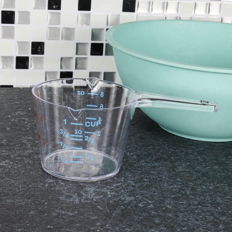 Chef Craft Select Plastic Measuring Cup, 1 Cup, Clear - Image 3
