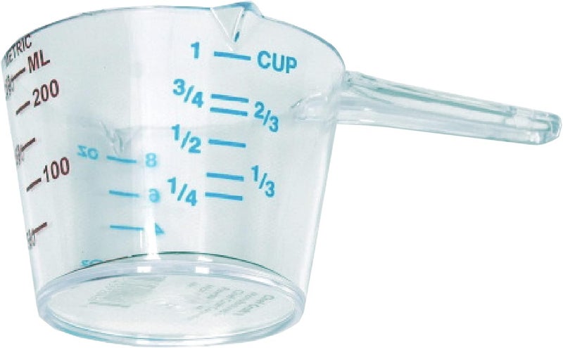 Chef Craft Select Plastic Measuring Cup, 1 Cup, Clear - Image 5