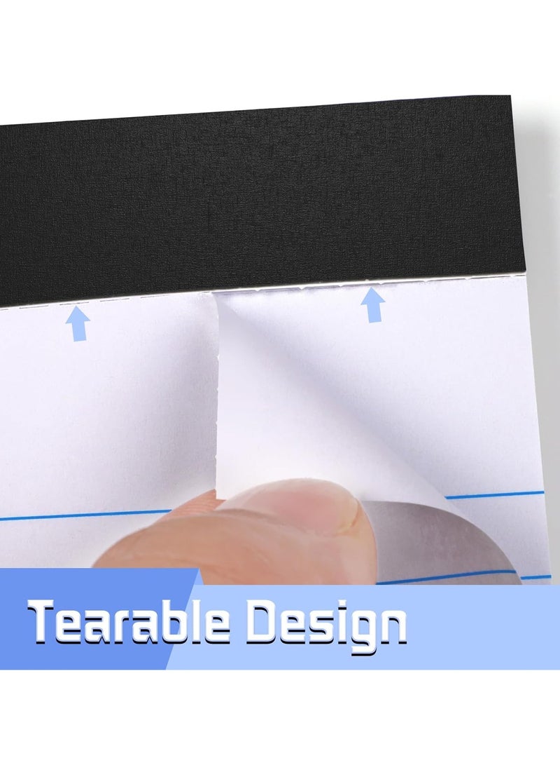 NIIMBOT 4 Pack Note Pads Legal Pads, Writing Pads 29.7×21.3cm, Memo Pads Lined Writing Note Pads Letter Size Legal Pad College Ruled Pads Legal Rule for School Office Supplies, 200 Sheet - Image 5