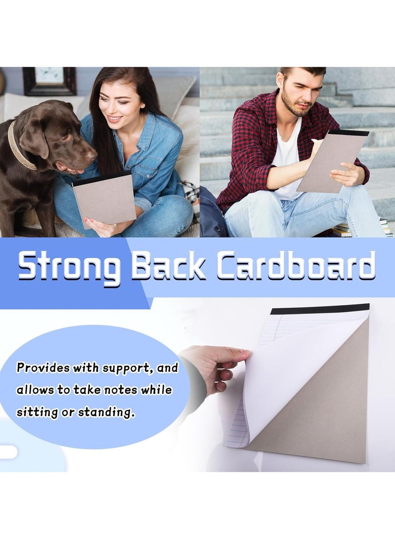 NIIMBOT 4 Pack Note Pads Legal Pads, Writing Pads 29.7×21.3cm, Memo Pads Lined Writing Note Pads Letter Size Legal Pad College Ruled Pads Legal Rule for School Office Supplies, 200 Sheet - Image 3