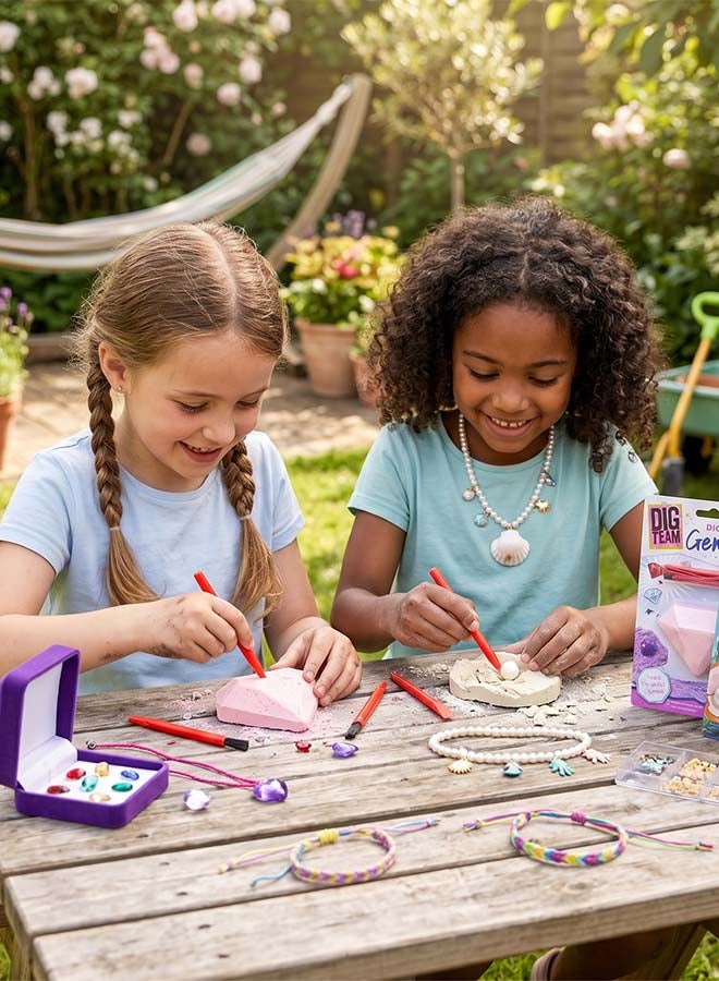 RMS Dig - Dig & Create Clamshell/Gemstone – Fun Kids Toy, Interactive Playtime & Gift Item - Image 2