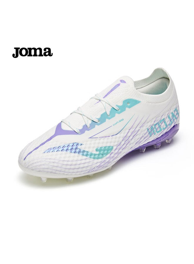 Joma New Falcon 2.0 Series Speed Lightweight Mg Studs Professional Soccer Shoes White/purple 42.5 - Image 2