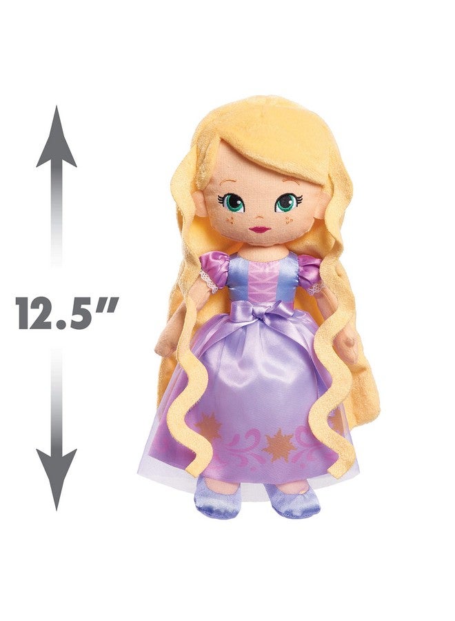 Just Play Disney Princess So Sweet Princess Rapunzel, 12.5 Inch Plushie with Blonde Hair, Tangled, Kids Toys for Ages 3 Up by Just Play - Image 3
