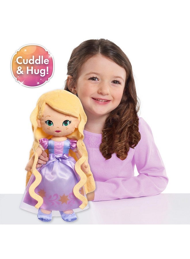 Just Play Disney Princess So Sweet Princess Rapunzel, 12.5 Inch Plushie with Blonde Hair, Tangled, Kids Toys for Ages 3 Up by Just Play - Image 2