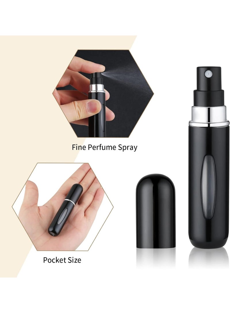 Red Blossom Refillable Travel Perfume Bottle – Mini Spray Atomizer for Men & Women | Travel Size Empty Cologne Bottles for Pocket, Purse & Carry-On  - Image 3