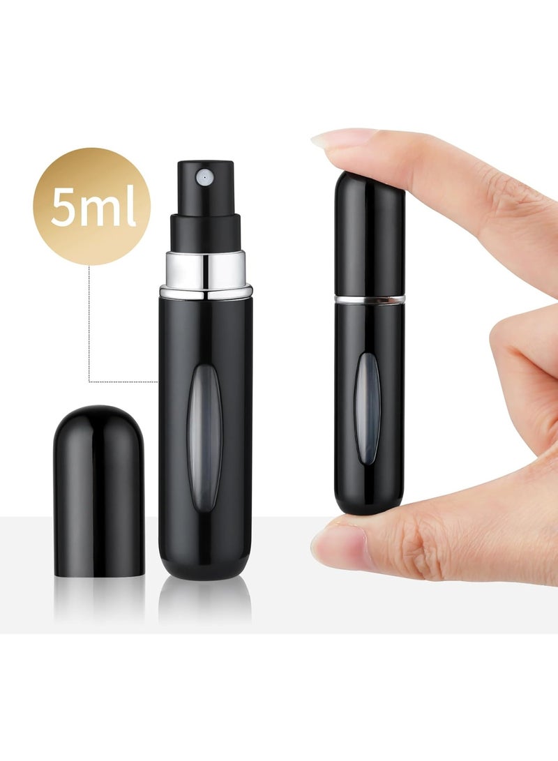 Red Blossom Refillable Travel Perfume Bottle – Mini Spray Atomizer for Men & Women | Travel Size Empty Cologne Bottles for Pocket, Purse & Carry-On  - Image 2