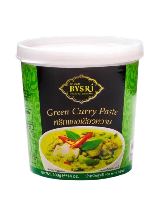 BYSRI Green Curry Paste 400g | Authentic Thai Curry Paste for Curries, Stir-Fry & Marinades - Image 1