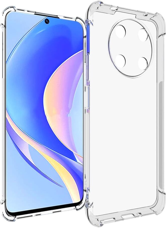 USTIYA USTIYA Case for Huawei Nova Y90 Clear TPU Four Corners Protective Cover Transparent Soft funda 