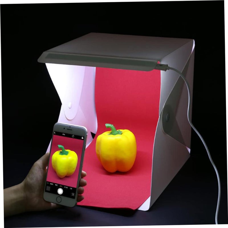 خيمة تصوير فوتوغرافي محمولة قابلة للطي مع إضاءة LED لتصوير المنتجات سهلة الإعداد - Image 3