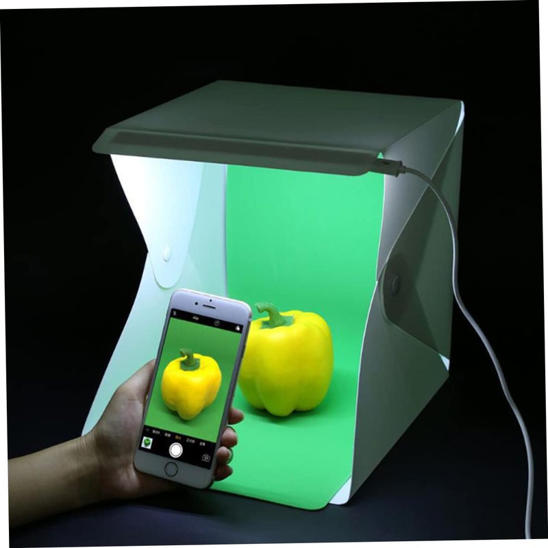 خيمة تصوير فوتوغرافي محمولة قابلة للطي مع إضاءة LED لتصوير المنتجات سهلة الإعداد - Image 5