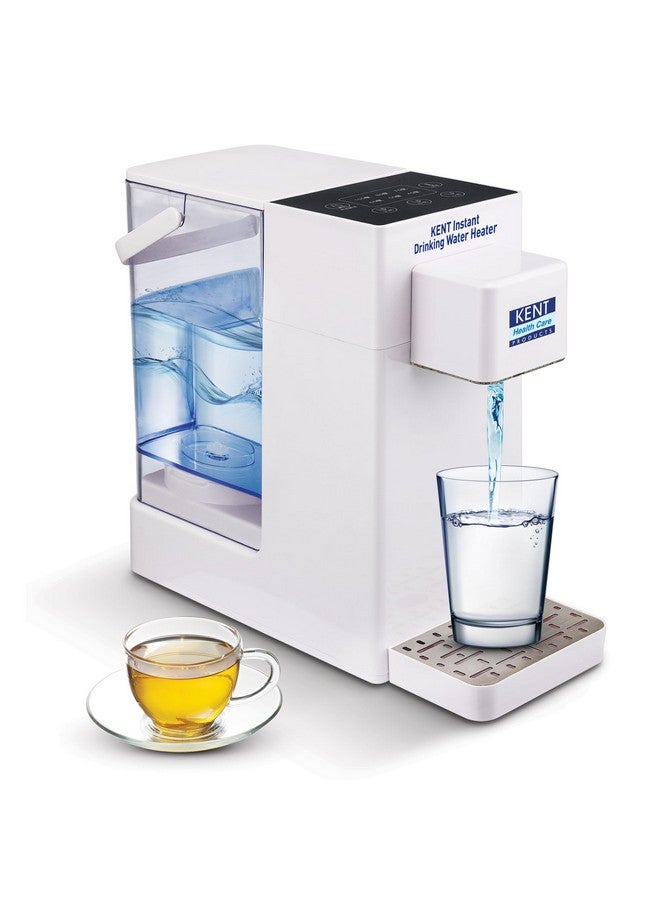 KENT KENT Instant Drinking Water Heater 2.2L| Instantly Heat Pure Water to Hot Water | Temperature Selection 45° to 100° Celcius | Quantity Output 150ml to 460ml |Digital Touch Panel | Child Lock Feature - Image 1