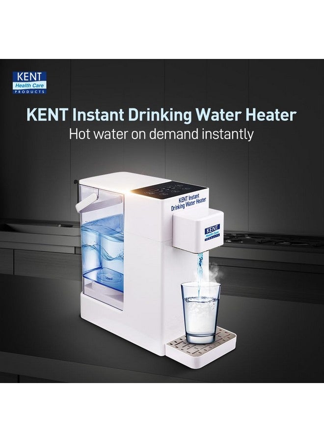 KENT KENT Instant Drinking Water Heater 2.2L| Instantly Heat Pure Water to Hot Water | Temperature Selection 45° to 100° Celcius | Quantity Output 150ml to 460ml |Digital Touch Panel | Child Lock Feature - Image 2