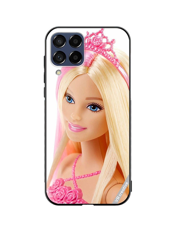VR CREATIVE Protective Case Cover For Samsung Galaxy M53 Barbie With Hair Design Multicolour - Image 1