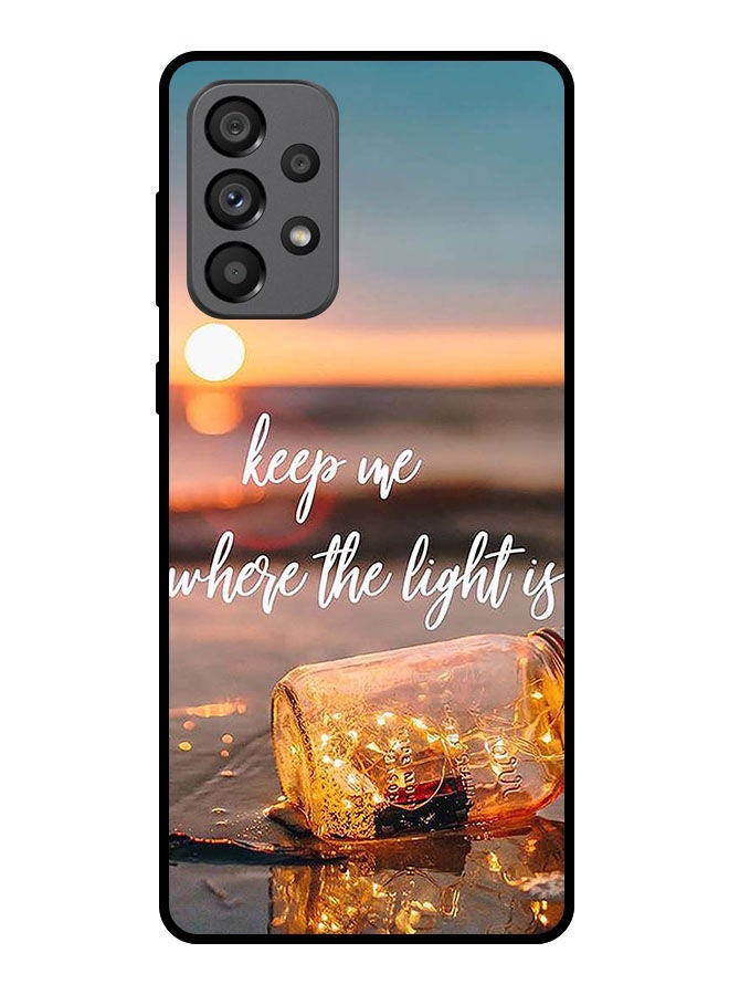 Theodor غطاء حماية لهاتف سامسونج جالكسي A73 5G Keep Me Where The Light - Image 1